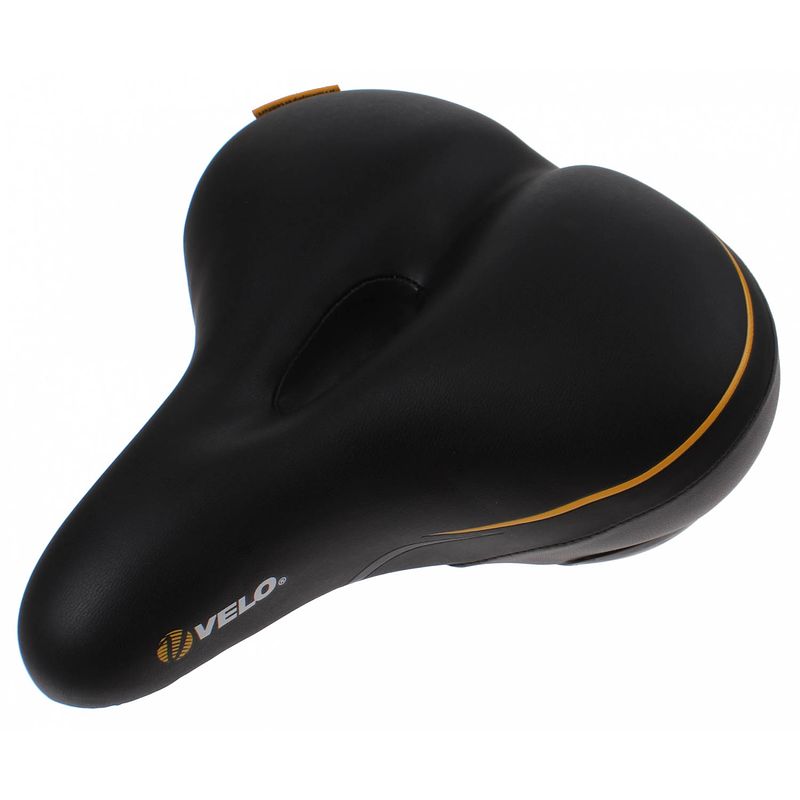 Foto van Velo zadel plush tour memory foam dames zwart