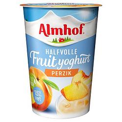Foto van Almhof halfvolle fruityoghurt perzik 500g bij jumbo