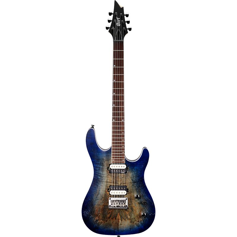 Foto van Cort kx300 open pore cobalt burst met emg retro active super 77