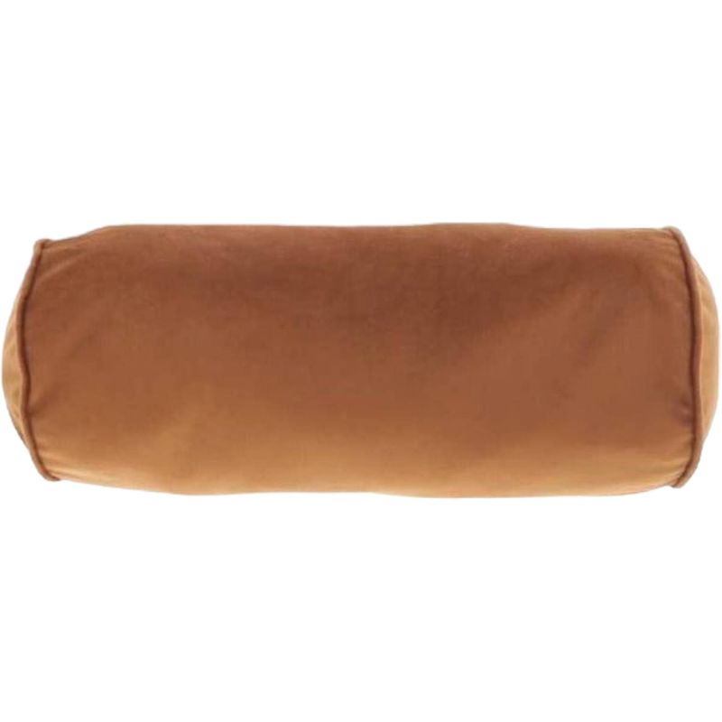 Foto van Unique living kussen silia 20x45cm leather brown