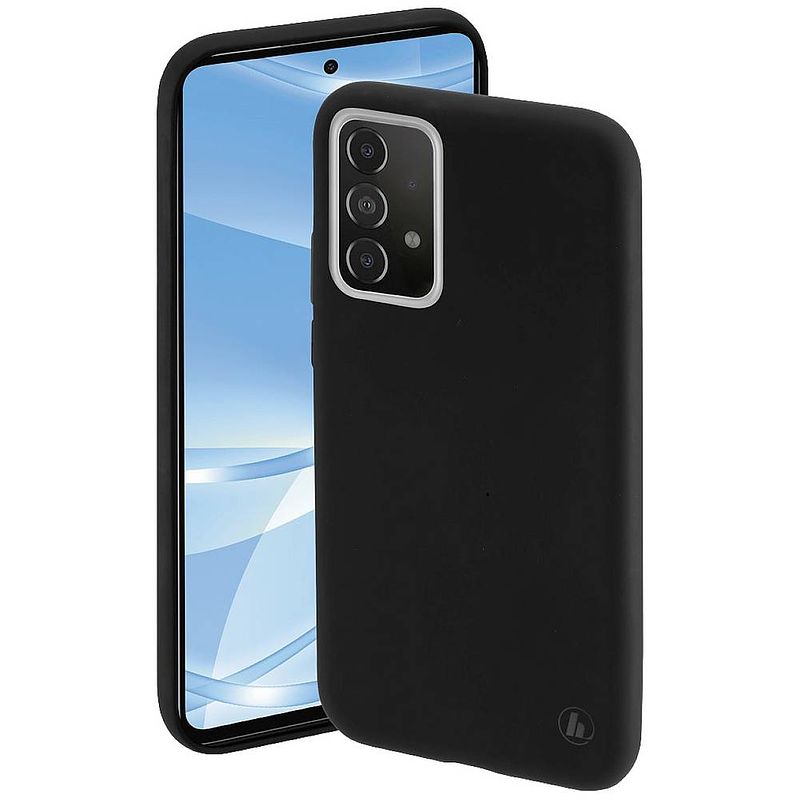 Foto van Hama finest feel cover samsung galaxy a72 zwart