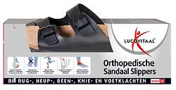 Foto van Lucovitaal orthopedische sandaal slippers maat 38