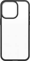 Foto van Otterbox react apple iphone 15 pro max back cover transparant/zwart