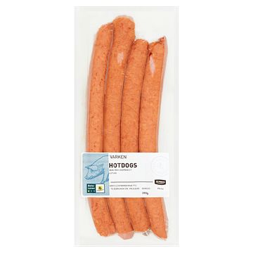 Foto van Jumbo varken hotdogs 4 stuks 390g