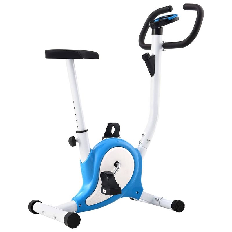 Foto van Vidaxl hometrainer met bandweerstand blauw