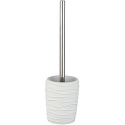 Foto van Wenko toiletborstel en houder corda 37,5 cm polyresin wit