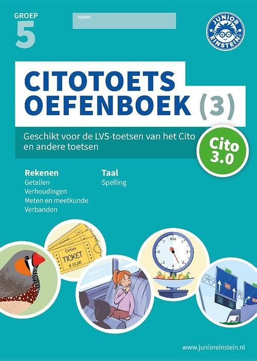 Foto van Citotoets oefenboek deel 3 groep 5 - paperback (9789493218154)