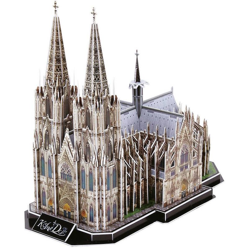 Foto van 00203 3d-puzzle kölner dom 1 stuk(s)