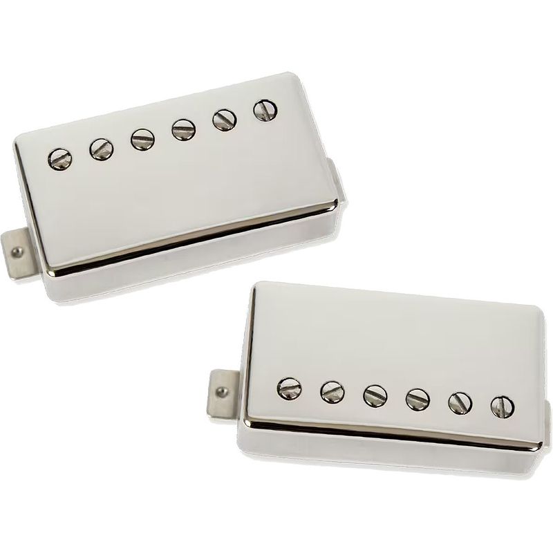 Foto van Seymour duncan slash 2.0 signature pickup set nickel cover gitaarelementen (set van 2)