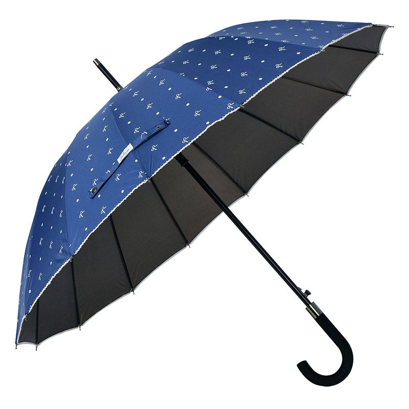 Foto van Juleeze paraplu volwassenen ø 98 cm blauw polyester regenscherm