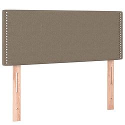 Foto van The living store hoofdbord klassiek - 100x5x78/88 cm - taupe