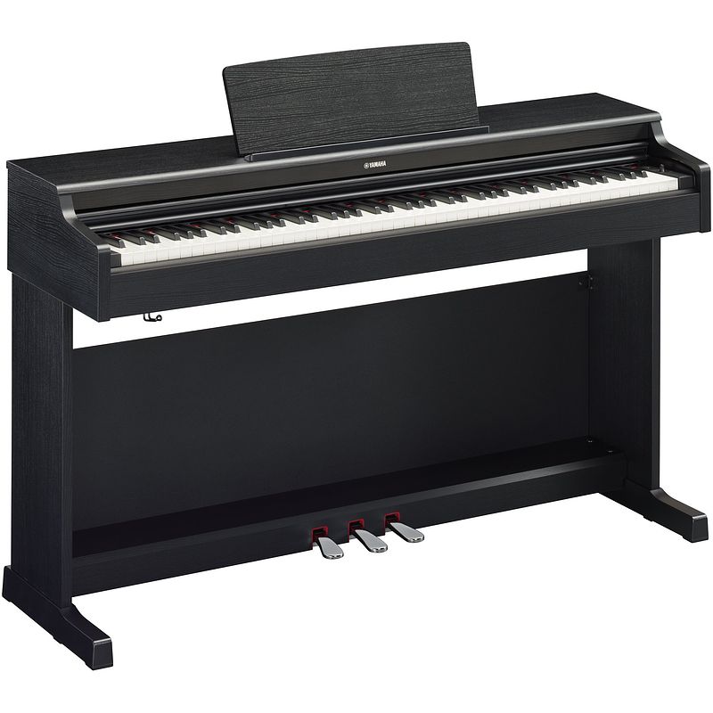 Foto van Yamaha arius ydp-165b black digitale piano