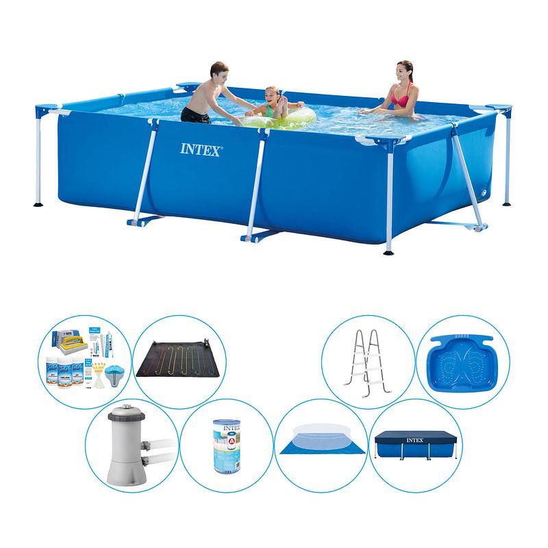 Foto van Intex frame pool rechthoekig 300x200x75 cm - zwembad super deal