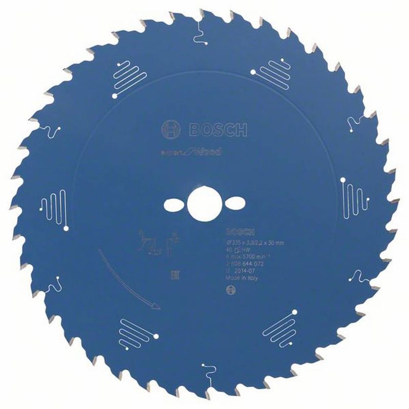 Foto van Bosch accessories expert for wood 2608644072 cirkelzaagblad 335 x 30 x 2.2 mm aantal tanden: 40 1 stuk(s)