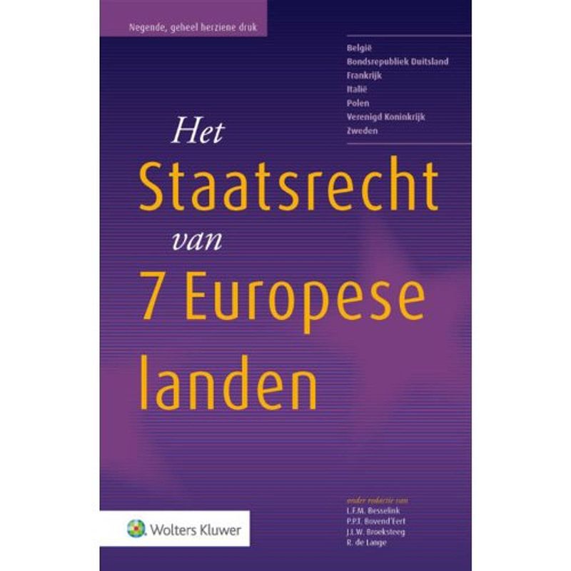 Foto van Het staatsrecht van 7 europese landen