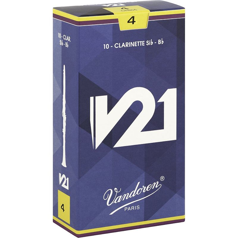 Foto van Vandoren v21 rieten bb-klarinet 4, 10 stuks