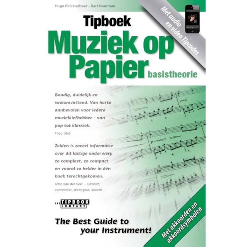 Foto van Muziek op papier - tipboek