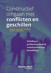 Foto van Constructief omgaan met conflicten en geschillen - alain-laurent verbeke, geert vervaeke - paperback (9789464511000)