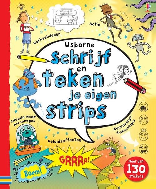 Foto van Schrijf en teken je eigen strips - hardcover (9781409593898)