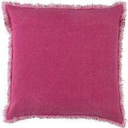 Foto van Dutch decor burto - kussenhoes van katoen fuchsia 45x45 cm - roze