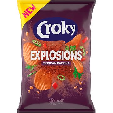 Foto van Croky explosions mexican paprika 150g bij jumbo