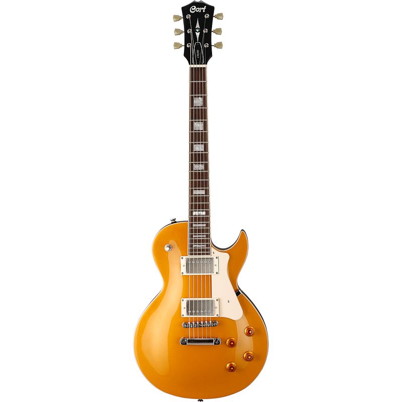 Foto van Cort classic rock cr200 gold top elektrische gitaar