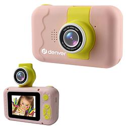 Foto van Denver kindercamera full hd - camera voor & achter - 40mp - speelgoed fototoestel - kca1350 - roze