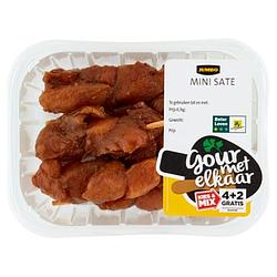 Foto van 4+2 gratis | jumbo mini sate 180g aanbieding bij jumbo