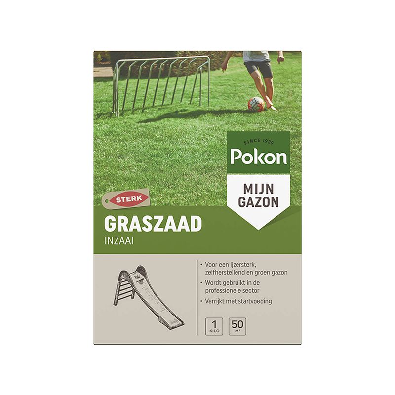 Foto van Pokon - graszaad inzaai rpr 1000gr