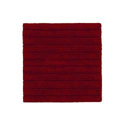 Foto van Heckett & lane badmat vivienne - spicy rood - bidetmat 60x60 cm