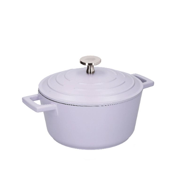 Foto van Masterclass - braadpan, gietaluminium, 20 cm, 2.5 l, lavendel - masterclass