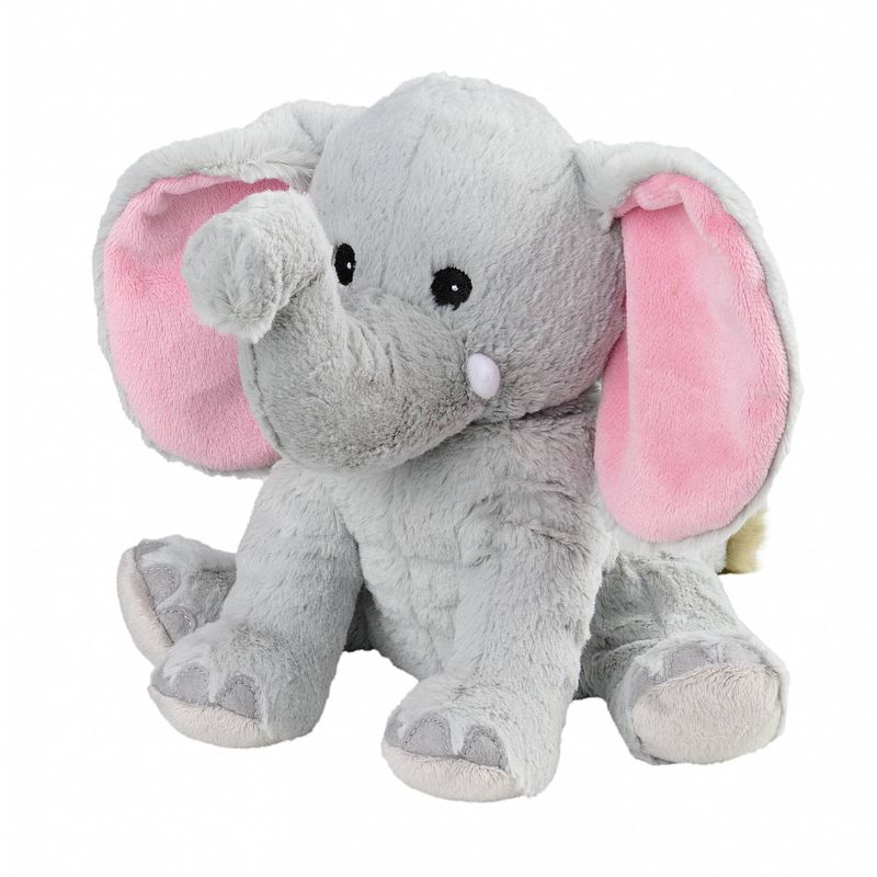 Foto van Warmies warmteknuffel olifant 29 cm grijs
