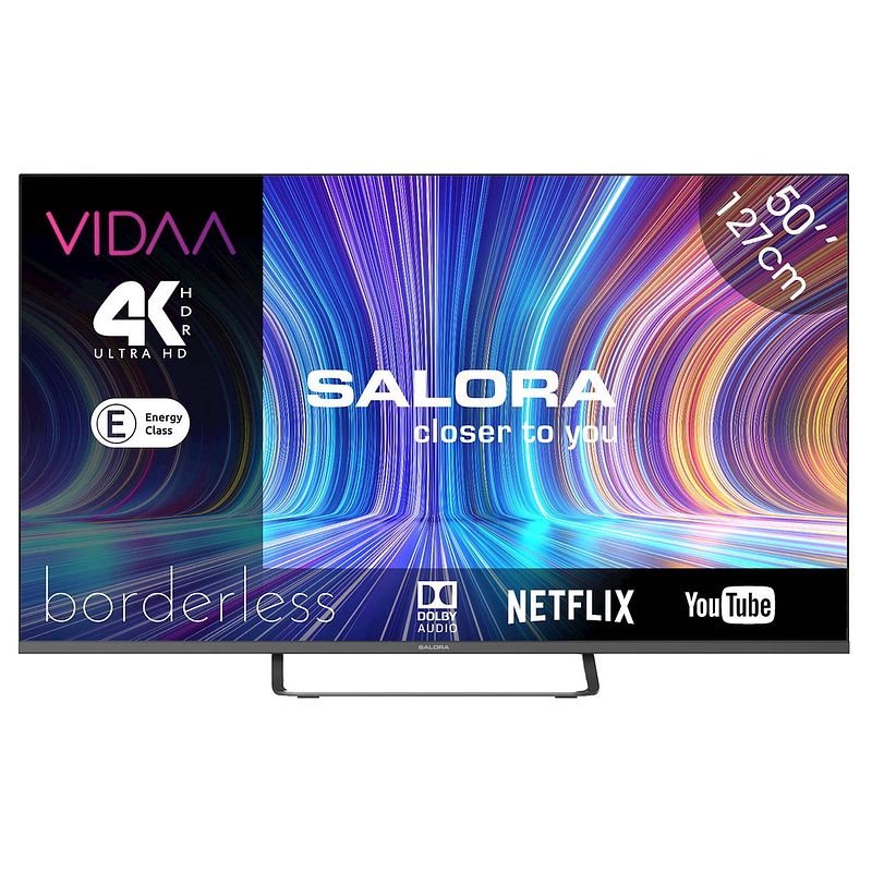 Foto van Salora 50uv210 smart tv - 50 inch - uhd led