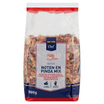 Foto van Metro chef noten en pinda mix 900g bij jumbo