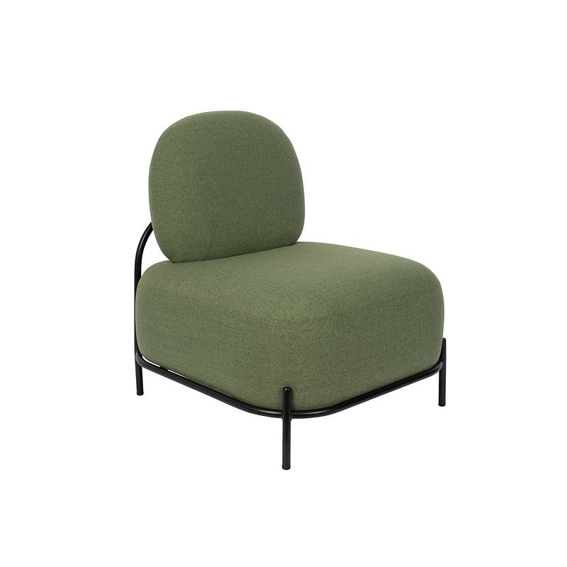 Foto van Anli style lounge chair polly green