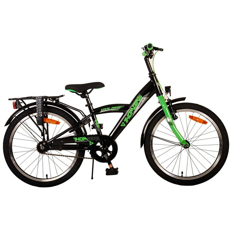 Foto van Volare thombike kinderfiets - jongens - 20 inch - zwart groen