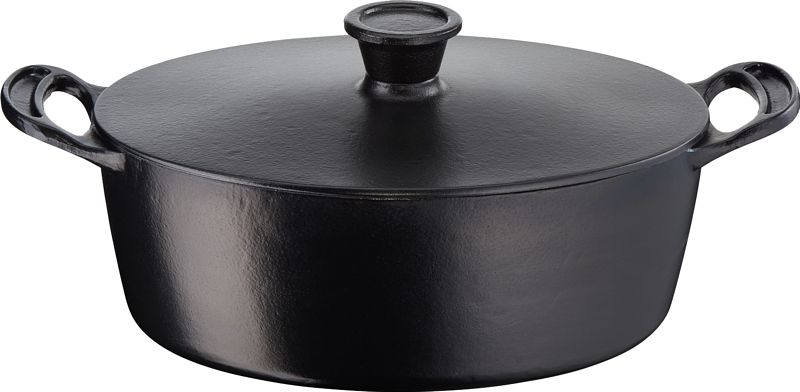 Foto van Tefal cast iron by jamie oliver braadpan 24 cm