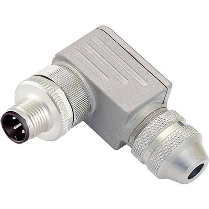 Foto van Binder 99-1437-822-05 sensor/actuator connector, niet geassembleerd m12 aantal polen: 5 stekker, haaks 1 stuk(s)