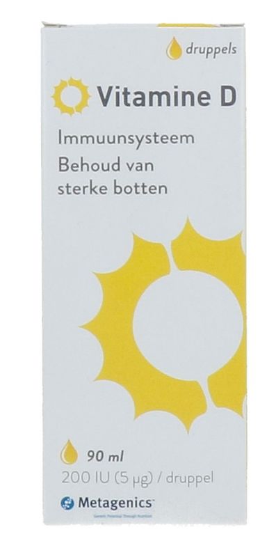 Foto van Metagenics vitamine d druppels