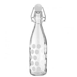 Foto van Zak!designs dotdot fles - 1 l - wit