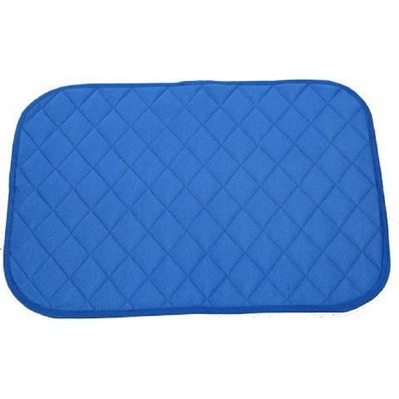 Foto van Wasbare stoelbeschermer, incontinentie onderlegger stoel of bed (blauw)