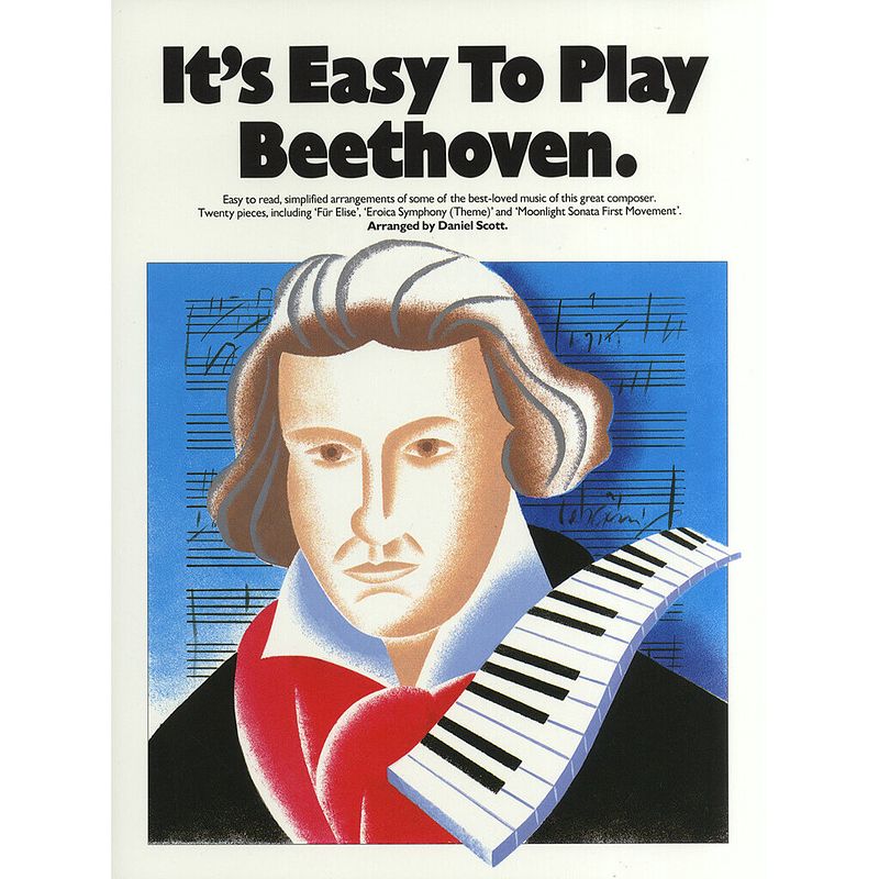 Foto van Wise publications it'ss easy to play beethoven pianoboek