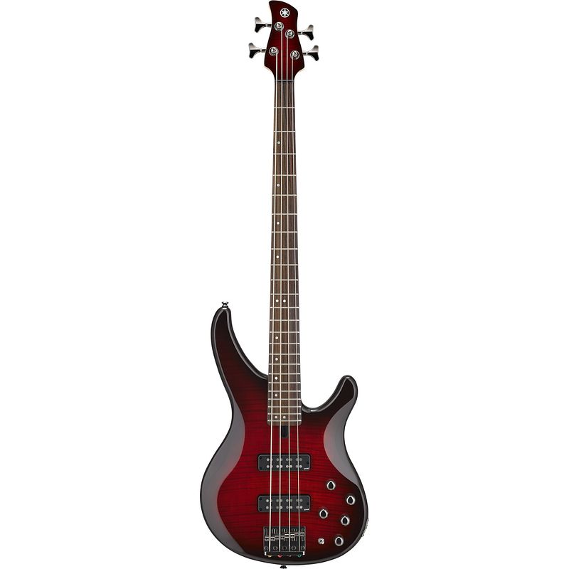 Foto van Yamaha trbx604fm dark red burst elektrische basgitaar