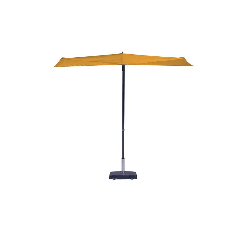 Foto van Madison - parasol sun wave - 270 x 150 - geel