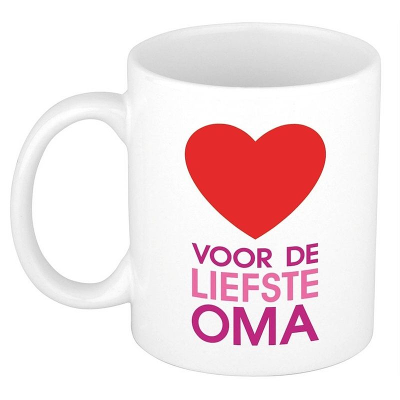 Foto van Grootmoeder verjaardag cadeau mok / beker - voor de liefste oma - 300 ml