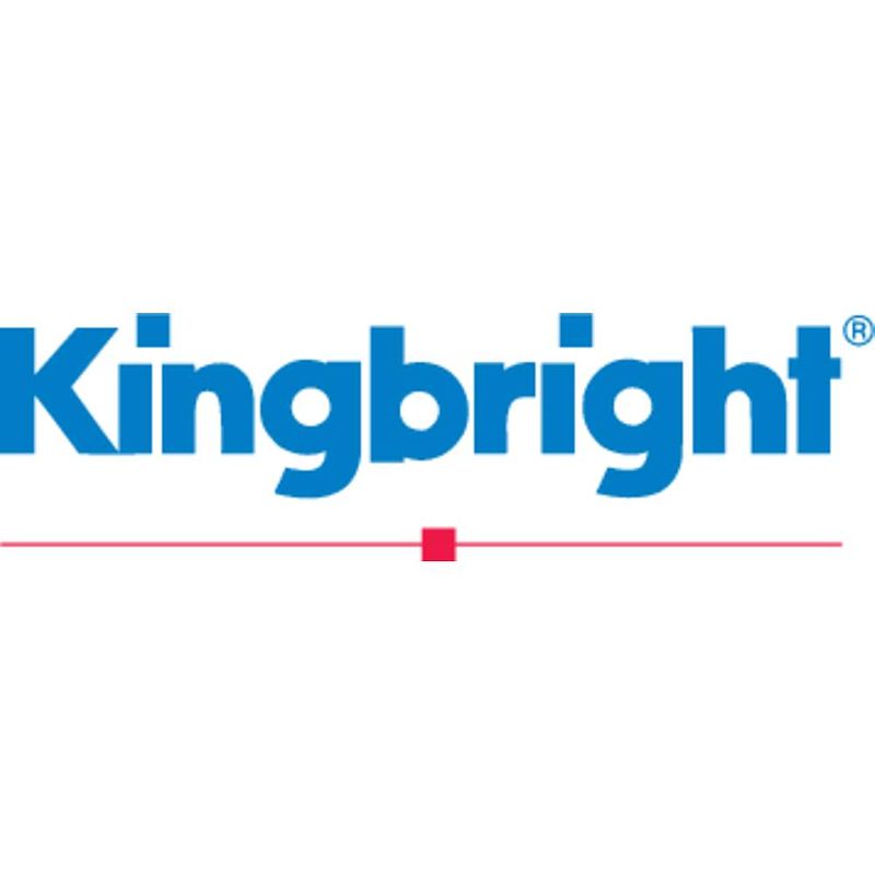 Foto van Kingbright bedrade led oranje rond 5 mm 60 mcd 30 ° 30 ma 2 v