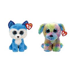 Foto van Ty - knuffel - beanie boo's - prince husky & max dog