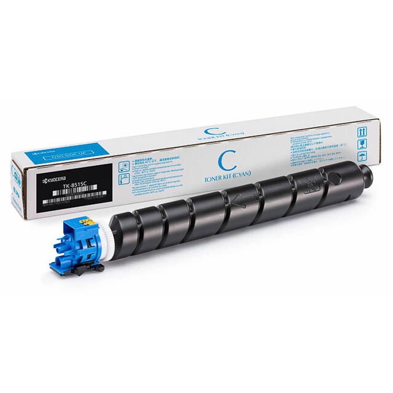 Foto van 1t02ndcnl1 kyocera tk8515c ta toner cyan