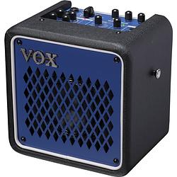 Foto van Vox mini go 3 cobalt blue 1x5 inch draagbare modeling gitaarversterker combo