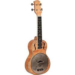 Foto van Gold tone resouke cm resonator tenor ukelele met gigbag